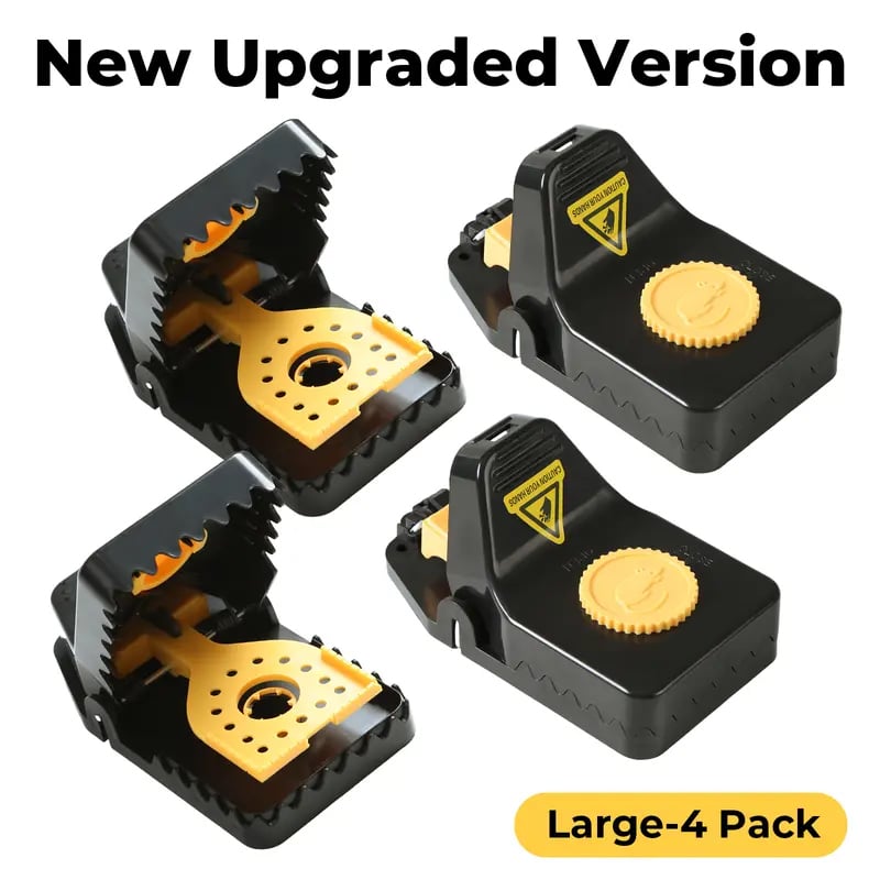 (4PCS)clips Mouse Glue Traps Mouse Rat Deterrent